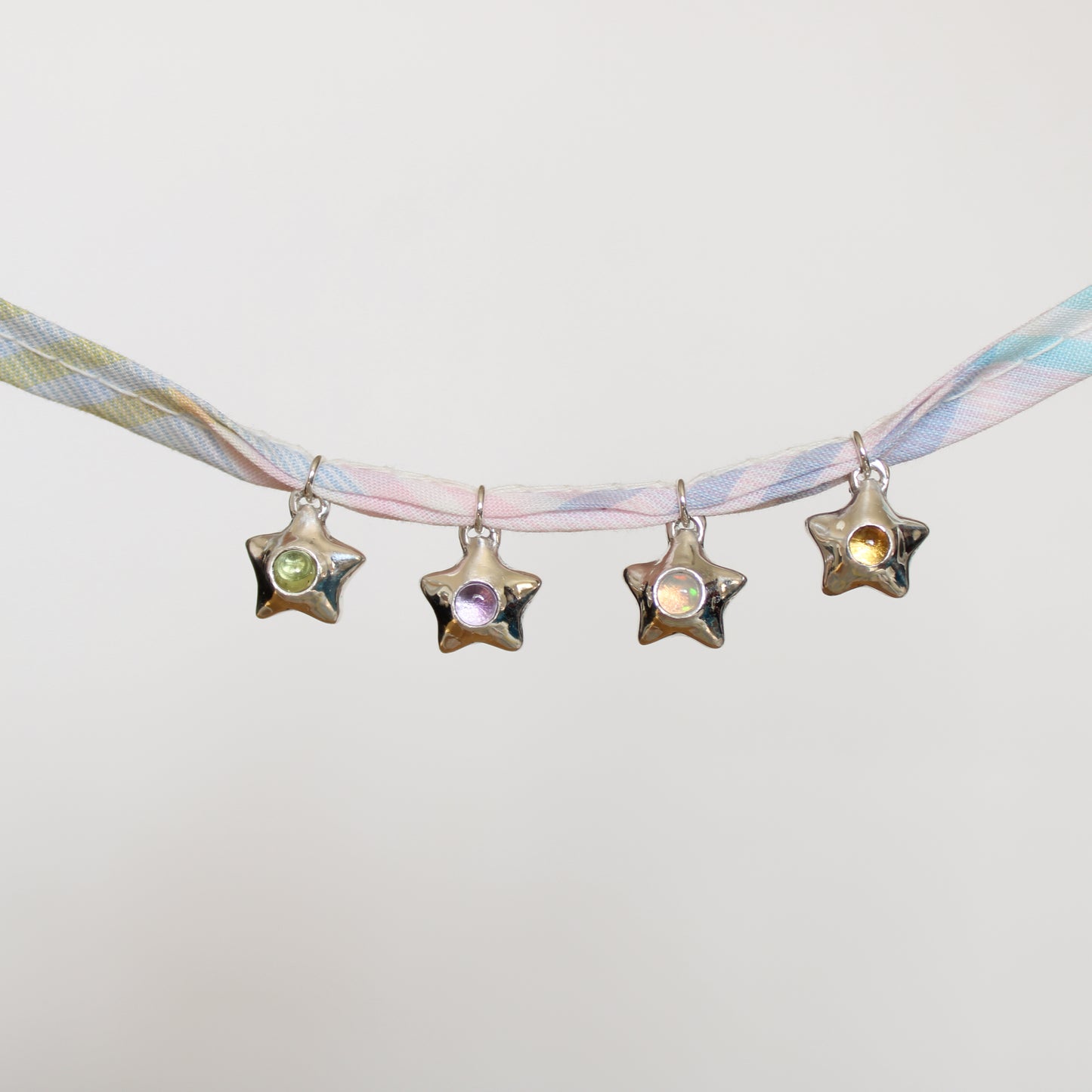 Guiding Star Charm for Laura (opal)