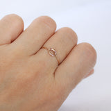 Solid Gold Love Knot Ring